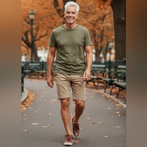 Pro Tour 34 Khaki Stretch Golf Shorts EUC